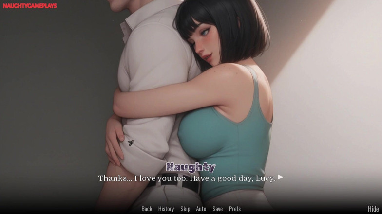 Naughty gameplays: Одержимая Люси (часть 03) от Vngtrash - сексуальная хентай девушка делает чувственный массаж