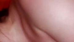 Teen with natural tits loves anal threesome with double penetration # 2