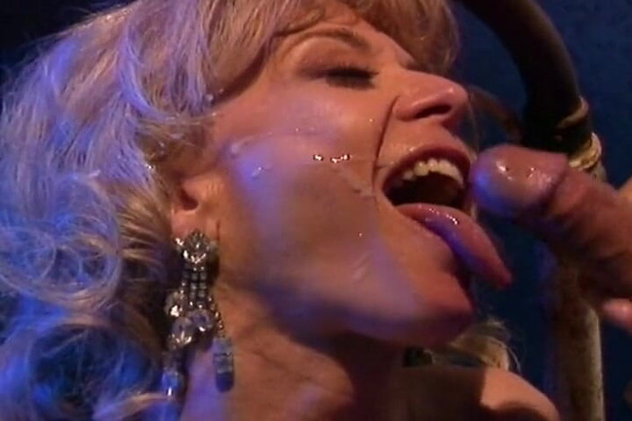 THAGSON RETRO: Blonde Big Tits Slut Dripping Facial Cumshot Bliss
