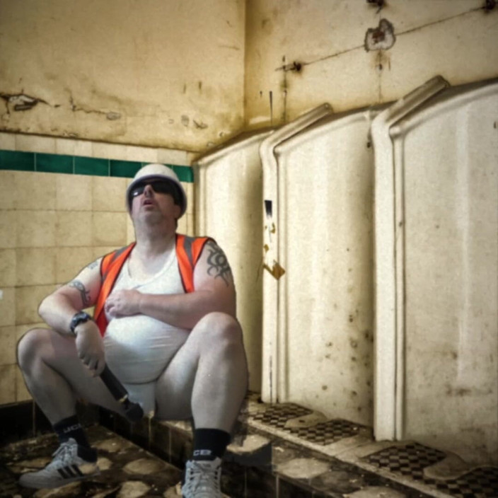 uktattooedchub74: Vintage offentliga toaletter - verbalt spel och sperma