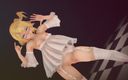 Mmd anime girls: Mmd r-18 anime girls, сексуальний танцювальний кліп 9