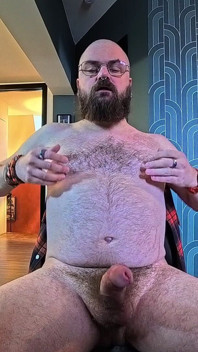 Jacking off in a Guest House