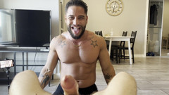 Christian Wilde: Fantástico chicoteamento de língua pelo bonito Brock Banks