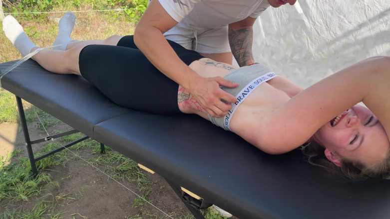 HotPrincessUA: Taped & Tickled at the Picnic: Ticklers Total Control