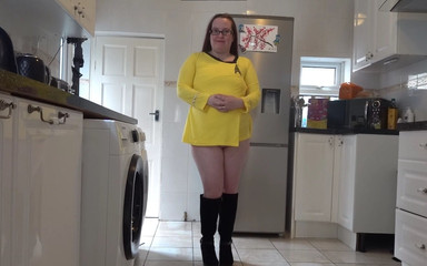 Littlevixen: Sexy hvězda trek cosplay velitele v botách