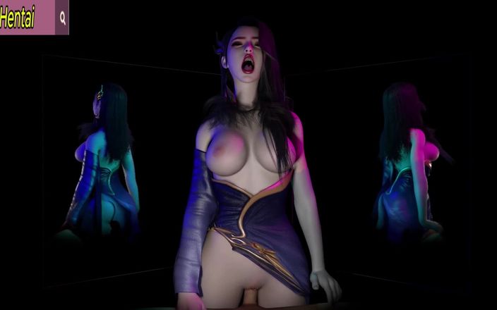Soiyu Hentai: Bigboobs Chick Ride the Cock- 3D Animation