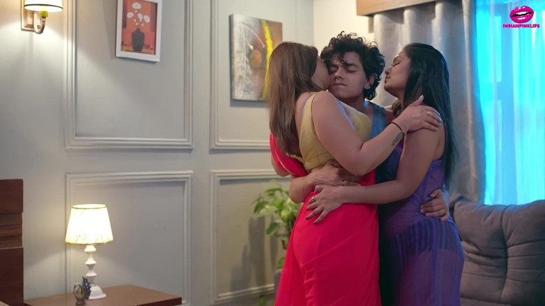 Indianpinklips: Sexy Bhabhi Sex with Husband Friend Desi Sex