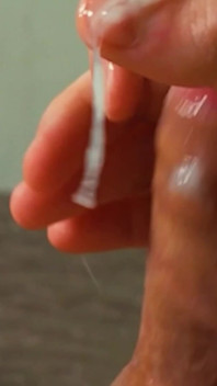 A Young Guy Jerks off in the First Person and Cums Loudly on Camera.