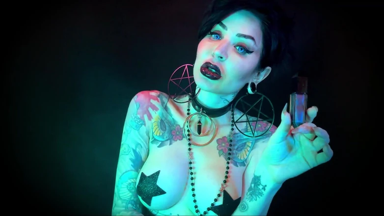 Baal Eldritch: Hallows Eve Buze gotice - Halloween, buze negre, gotică, vedere la...