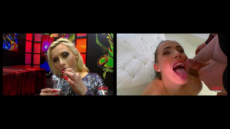 Jerk off and suck until the bitter end: Masturbarse y chupar hasta el final de la mordida - Ella...