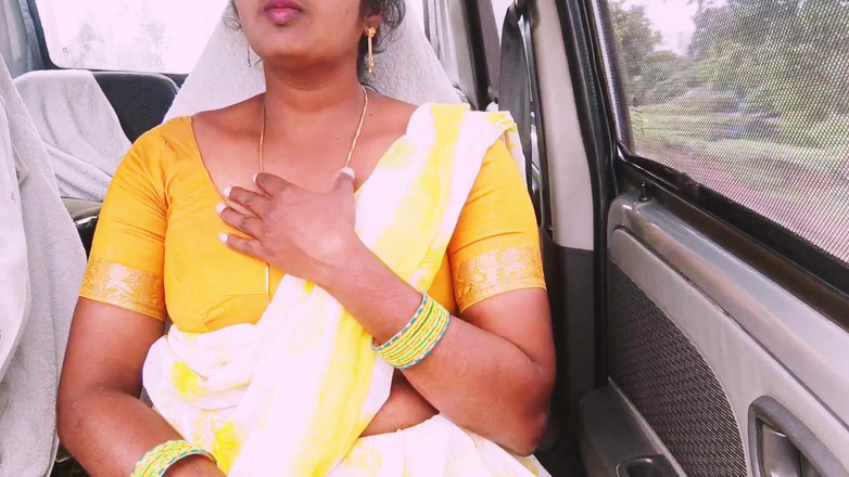 Telugu honey lips: Секс индийской горничной в машине. Красивая горничная с владельцем долго едет Телугу грязные разговоры. Часть -1