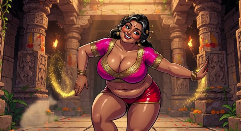 Huge Boobs: Huge Boobs Indian Animation