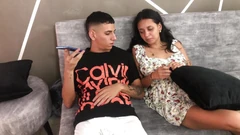 Stepsister with Big Tits Seduces Me to Fuck Her Hard and Big Ass