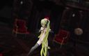 Smixix: Hatsune Miku Undress Dance Reversible Campaign Mmd 3D Blonde Hair Color...