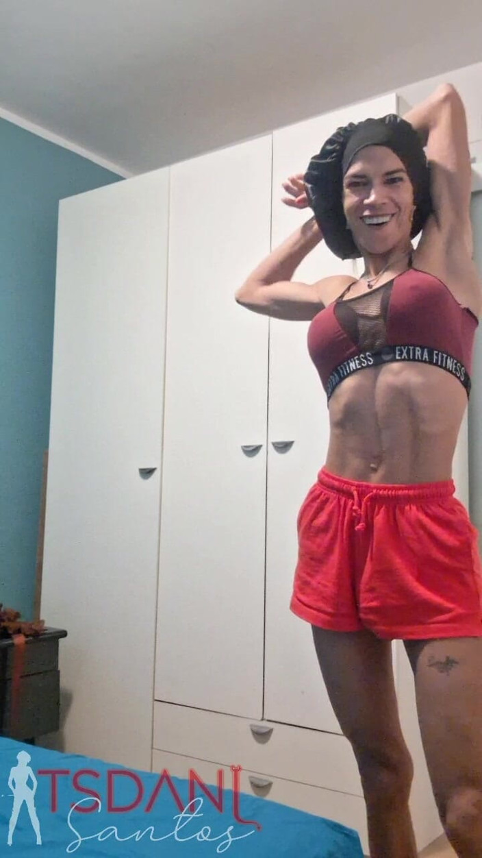Tsdanisantos1: Oh, It's so Hot, I'm Going to Take My Dick...