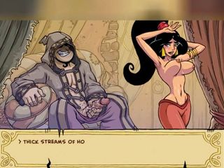 3DXXXTEEN2 Cartoon: Jasmine lär sig att inte ha någon skam, 3D porr tecknad...