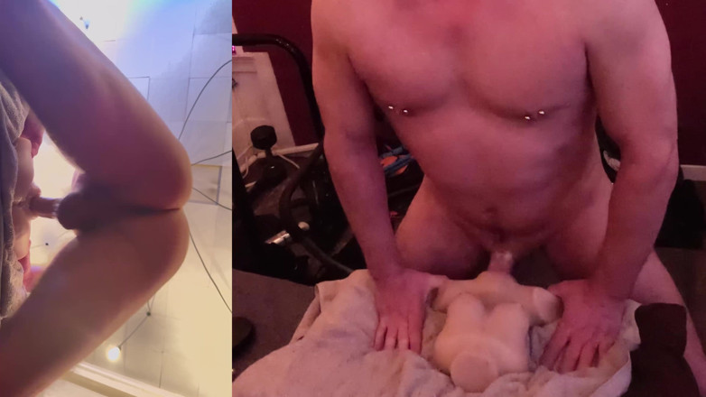 ScottyNaughty69: Fucking My Toy with Two Angles at the Same Time!