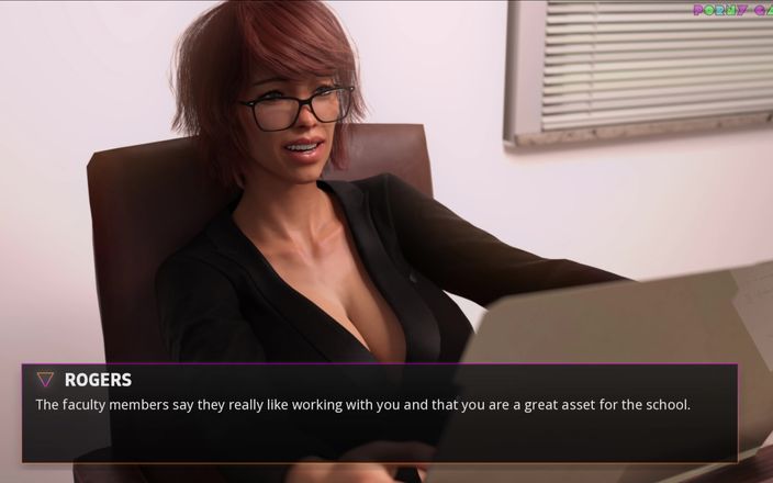 Porny Games: Полуночный рай от Lewdlab - доминация как учителем и мачехой 35