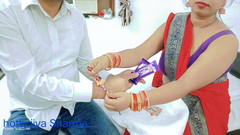 Hotty Jiya Sharmaa: Rakhi 2022: Indické xxx nevlastní nevlastní sestra sex video se zpomaleným...