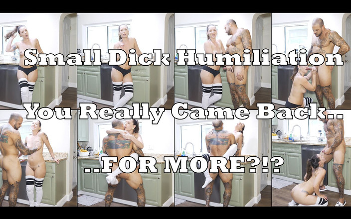 xNatashaGrey: तुम्हारा छोटा चूत का अंकुर वाला लंड वास्तव में और अधिक अपमान चाहता था