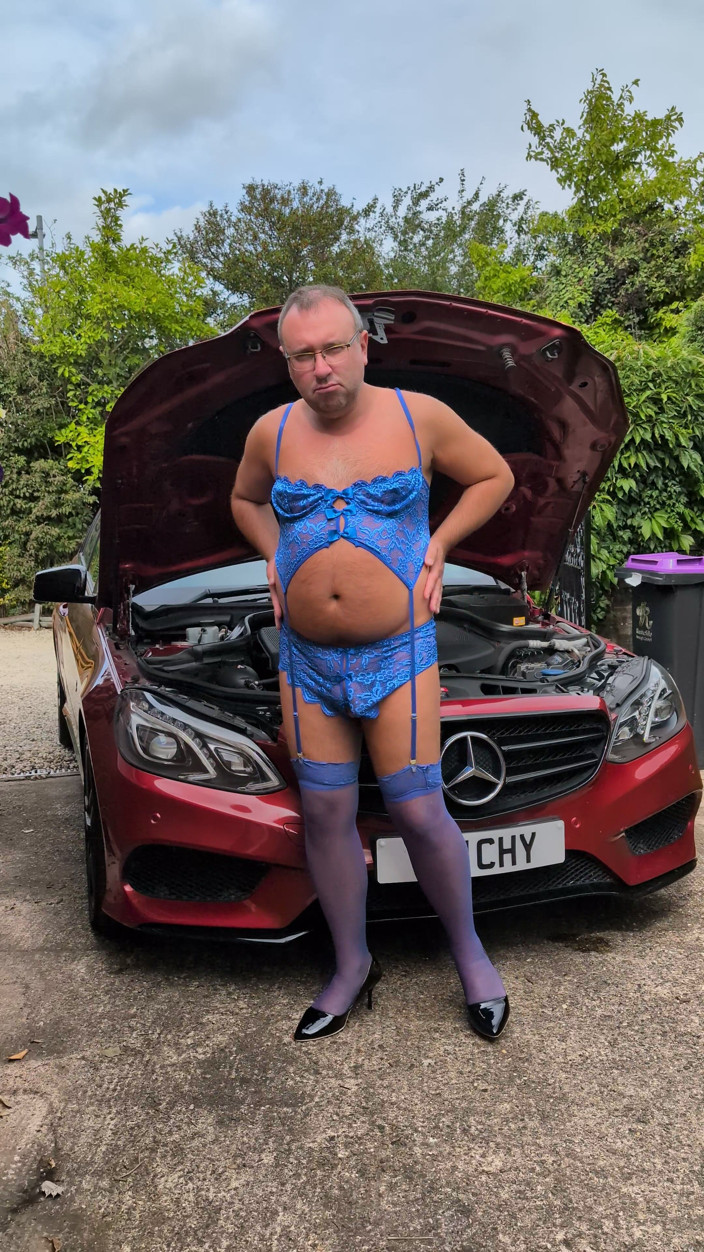 RichySissy69: Plezier hebben tijdens het klaarkomen op mijn auto