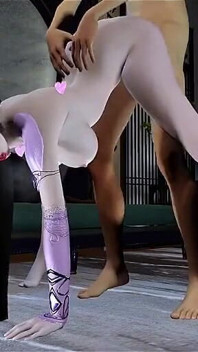 선망의 불꽃의 애니메이션 여신 - 3D 애니메이션 헨타이