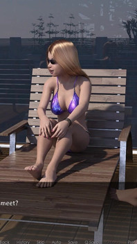 Reunion 9 - aksi hot lesbian amy dan rachel yang lagi asik muasin lisa sampai muncrat berujung seks biseksual