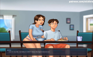 Cartoon Universal: Německý kreslený film, část 88 - creampie v teenagerce na stole