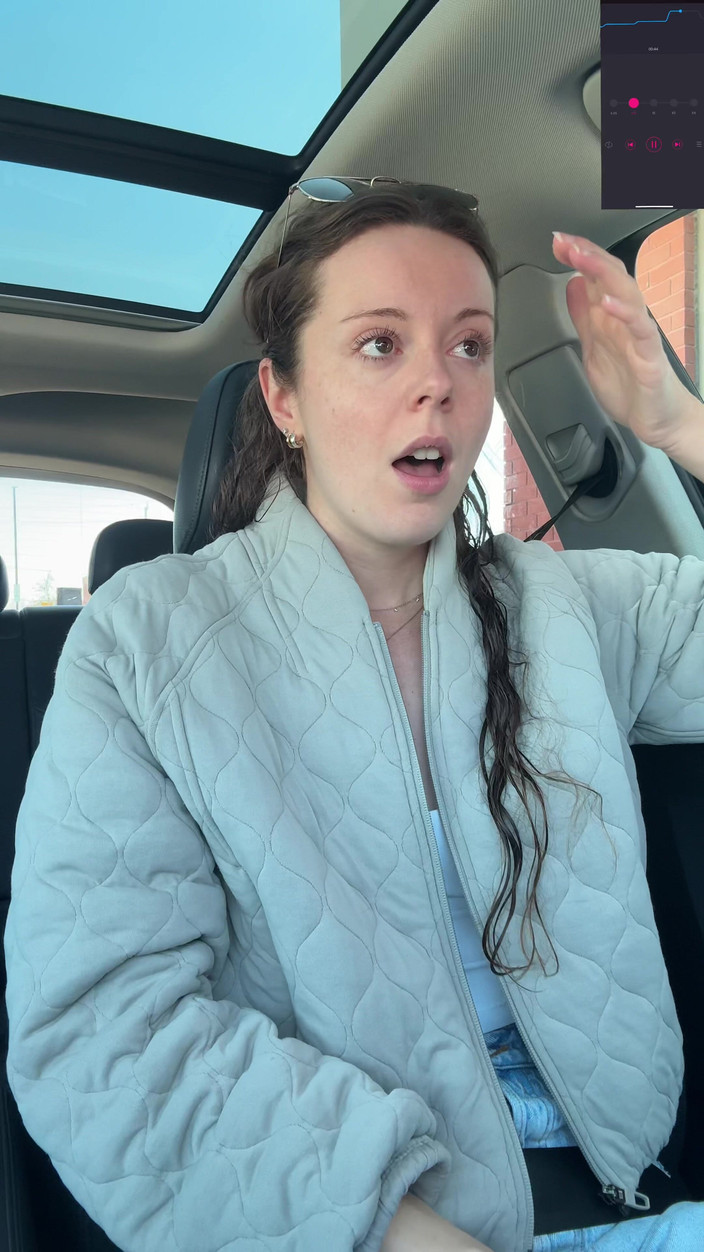 Nadia Foxx: Tim Hortons conduce a través del orgasmo!