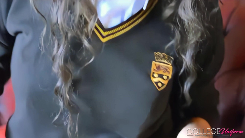 College Uniform: Golden Brown với becky holt