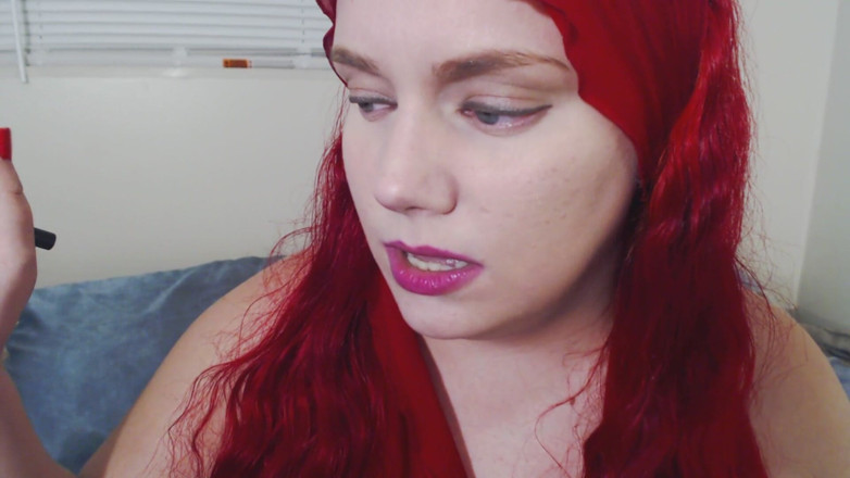 Scarlet Vixen: Kendimle oynarken fetişimi fışkırtıyor