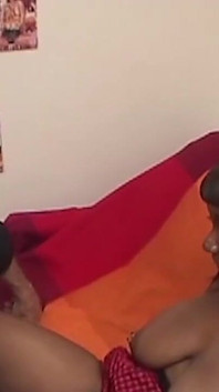 Ebony Amateur Takes Thick White Cock Deep