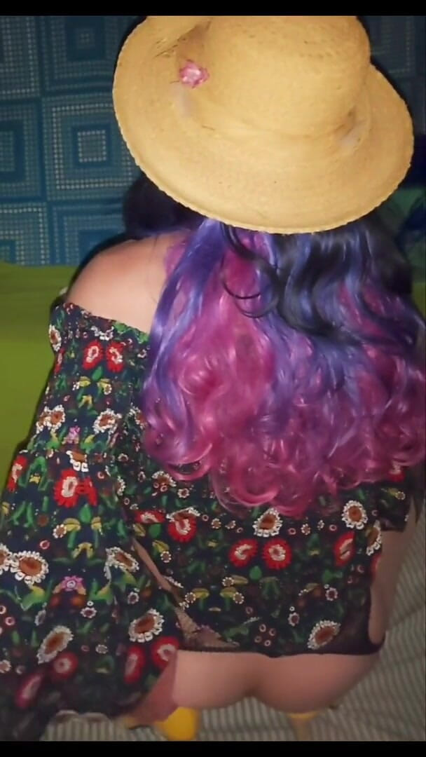 Lizzaali: My sophisticated lady play dildo riding cum