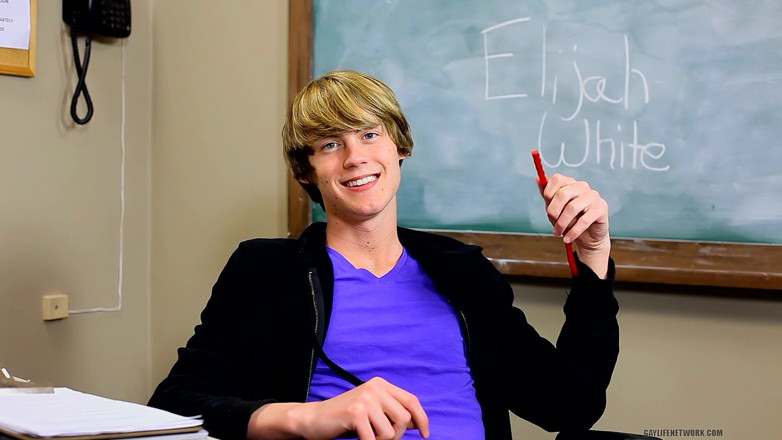 Teach Twinks: 달콤한 엘리야와 함께하는 세트