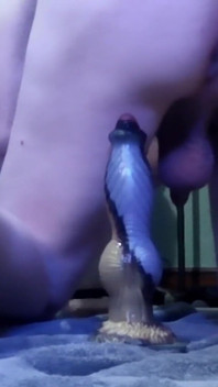 Fucking a Dildo