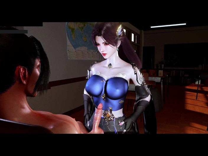 X Hentai: Pixel Fantasy: 3D девушка похоти - 3D-анимация, хентай