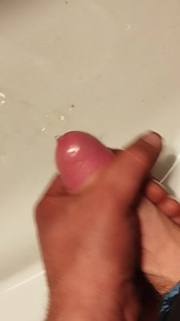 My Cum in Toilet