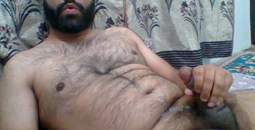 BibearXXX: Bibearxxx смикає член