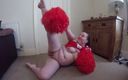 Horny vixen: Stiefmoeder danst in cheerleaderoutfit