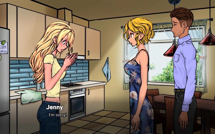 Dirty GamesXxX: Pizza Gorąca: nieśmiała blondie idzie na studia - odcinek 1