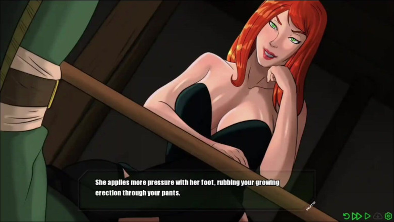 Xr Gamer: Mary Jane frota su pie en la polla monstruosa del...