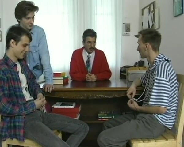 90s Gay VIntage Rough: Con cu cứng đập một cái lỗ háo hức # 6