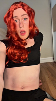 Petite Redhead Teen Anal Orgasm