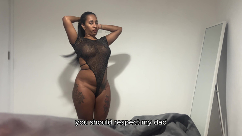 Leyne Rodriguez: Leyne Rodriguez. Stepmom and Stepson Shared Bed and Fucked