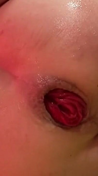 Hot Punch Fisting My Destroyed Prolapsed Gaping Cunt