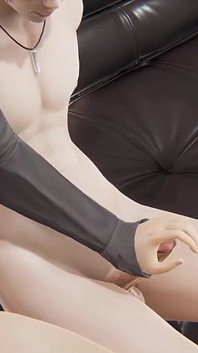 Yaoi - dois garotos coreanos sensuais brincando juntos
