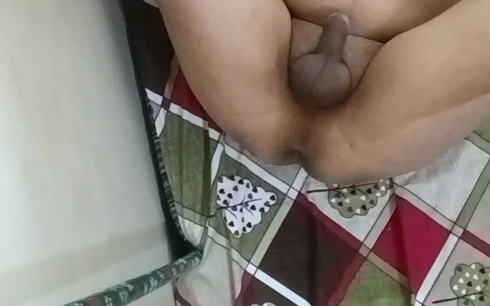 Rockko234: Indian Boy Nude Solo on Bed
