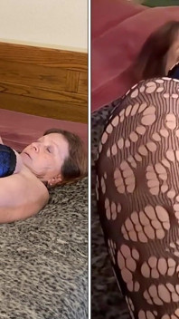 La abuela enfermera Chapel tiene consolador dotado y orgasmos