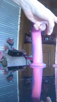 First Time with New BBC Sized Dildo Makes Daphne Moan and Dribble Her Sissy Cum Everywhere 4K