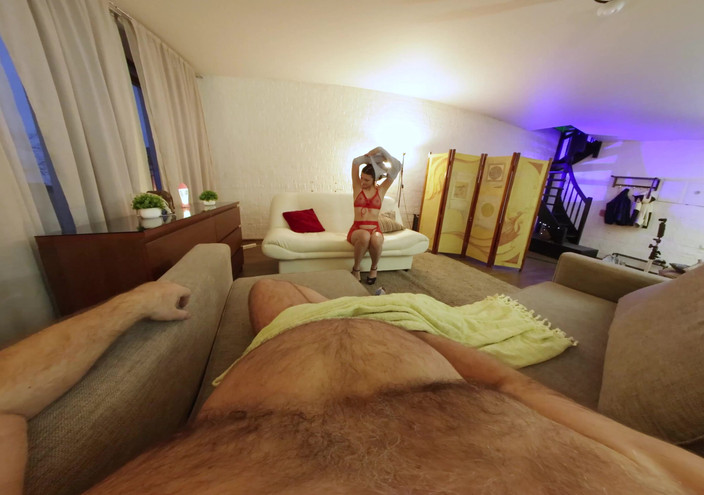 Vrx clouds: एक झटकेदार पीओवी लड़की के साथ सेक्स